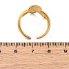 Marine Animal Theme 304 Stainless Stee Open Cuff Rings RJEW-Q005-01C-G-3