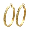 304 Stainless Steel Hoop Earrings for Women EJEW-C096-43G-02-2