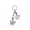 Alloy Butterfly Keychain LS-KEYC-WH0029-04-2