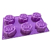 DIY Food Grade Silicone Rose Molds PW-WG46412-01-3