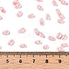 Opaque Colours Luster Glass Seed Beads SEED-T006-02G-4