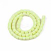 Handmade Polymer Clay Bead Strands CLAY-T020-12J-2