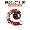 8Pcs 8 Styles High Temperature Fiber Short Bangs Hairstyle Doll Wig Hair DIY-GL0005-62-2