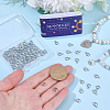 100Pcs 201 Stainless Steel Tube Bails STAS-SC0010-75-3