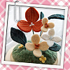 18Pcs 6 Colors DIY Wool Roving DIY-SP0005-80C-6