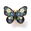 Butterfly & Flower Enamel Pins JEWB-I054-02KCG-06-1