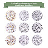 Craftdady Opaque White Acrylic Beads MACR-CD0001-02-4