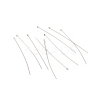 Brass Flat Head Pins KK-WH0058-03D-P-3