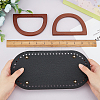 PU Leather Knitting Crochet Bags Nail Bottom DIY-WH0064-81-2