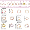 20Pcs 10 Styles Alloy Enamel Pendants ENAM-SC0004-12-2