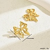 Fashionable 201 Stainless Steel Stud Earrings BN2349-3-2