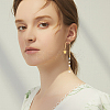 20Pairs 4 Styles 304 Stainless Steel Stud Earring Findings STAS-DC0007-34-5