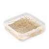 300Pcs 304 Stainless Steel Flat Head Pins STAS-UN0049-19-8