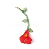 Flower Acrylic Big Pendants PALLOY-TA00239-3