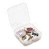 16Pcs 8 Style Eco-Friendly Alloy Enamel Pendants ENAM-FS0001-15-7