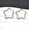 201 Stainless Steel Hoop Earrings EJEW-Z137-02P-05-1