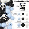 40Pcs 10 Styles Silicone Beads SIL-FS0001-27A-4