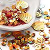 Rainbow Iridescent PVC Paillette/Sequins Beads & Links & Pendants LS-PVC-C001-01D-1