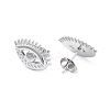 Non-Tarnish 304 Stainless Steel Eye Stud Earring Findings EJEW-I285-07P-2