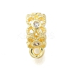Brass with Cubic Zirconia Tube Bails LS-KK-Q048-01G-1