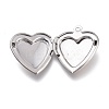 Tarnish Resistant 316 Stainless Steel Locket Pendants STAS-Z010-03A-3
