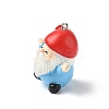 Christmas Theme Opaque Resin Pendants LS-RESI-I336-01P-09-2