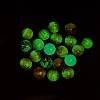 Luminous Glass Cabochons GLAA-SZ0001-13-2