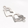Tarnish Resistant 201 Stainless Steel Links connectors LS-X-STAS-S059-04A-2