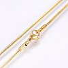 304 Stainless Steel Snake Chain Necklaces LS-NJEW-F221-05G-2