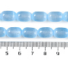 Natural Selenite Beads Strands G-F750-18-5