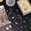 DIY 304 Stainless Steel Rolo Chain Lariat Necklace Making DIY-UN0001-93-3