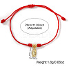 304 Stainless Steel Virgin Mary Charm Bracelets WH3603-4