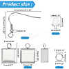 DIY Earrring Making Finding Kit DIY-DC0001-68-2