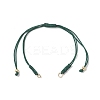 6Pcs 6 Colors Braided Nylon Cord Bracelet Making AJEW-JB01569-2