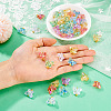 50Pcs Acrylic Pendants PALLOY-TAC0144-5