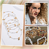 16Pcs Stainless Steel Satellite Chains Stretch Bracelet for Women BJEW-SP0001-16B-6