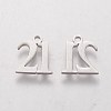 Tarnish Resistant 201 Stainless Steel Charms STAS-Q201-T410-2