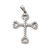 Non-Tarnish 304 Stainless Steel Pendants STAS-M311-04P-1