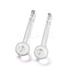 Resin Stud Earring Findings X1-FIND-H046-10-1