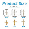 20Pcs 10 Styles Alloy Rhinestone Pendants FIND-TA0007-84-4