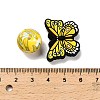25Pcs Butterfly & Round Silicone Focal Beads SIL-L005-02E-4