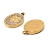 304 Stainless Steel Enamel Pendants STAS-I371-11G-01-2