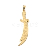 304 Stainless Steel Big Pendants LS-STAS-F326-20G-1