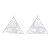 Non-Tarnish 201 Stainless Steel Filigree Pendants LS-X-STAS-S118-053-1