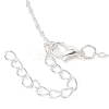 Brass Cable Chain Necklaces X-NJEW-JN04511-05-3