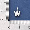 925 Sterling Silver with Cubic Zirconia Charms STER-Q004-01W-S-3