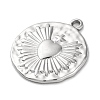 Anti-Tarnish 304 Stainless Steel Pendants STAS-K293-08P-2
