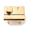 Zinc Alloy Twist Bag Lock Purse Catch Clasps PURS-PW0005-094LG-2