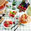 Portable Tartan Patern Non Woven Picnic Mat JX572B-01-6