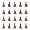 Polycotton(Polyester Cotton) Tassel Pendant Decorations FIND-YW0004-58D-1
